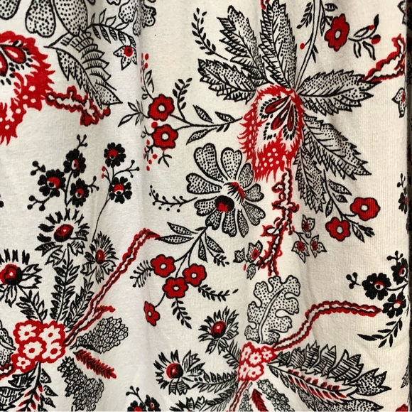 COUNTERPARTS Floral Short Sleeve Midi Dress Small - Picture 11 of 12